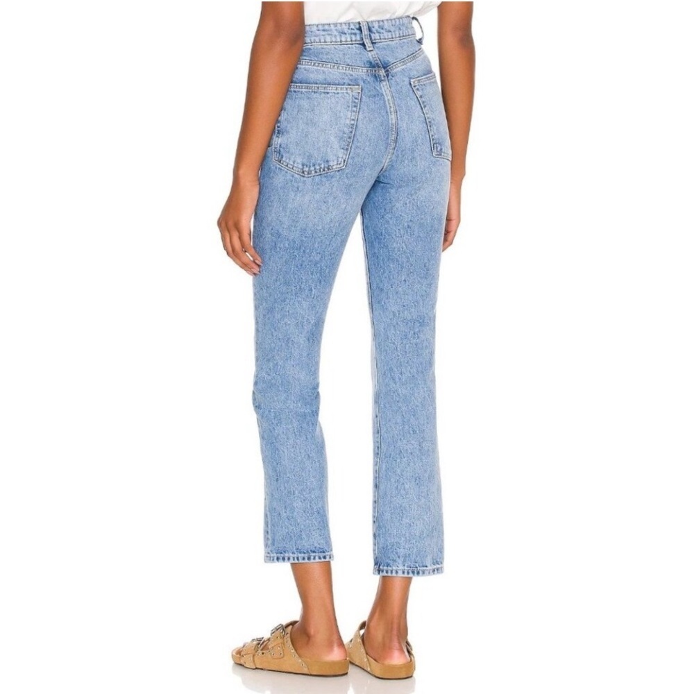 LOVERS + FRIENDS Revolve Reece High Rise Slim Straight Harland Denim Size 30 - Picture 2 of 16